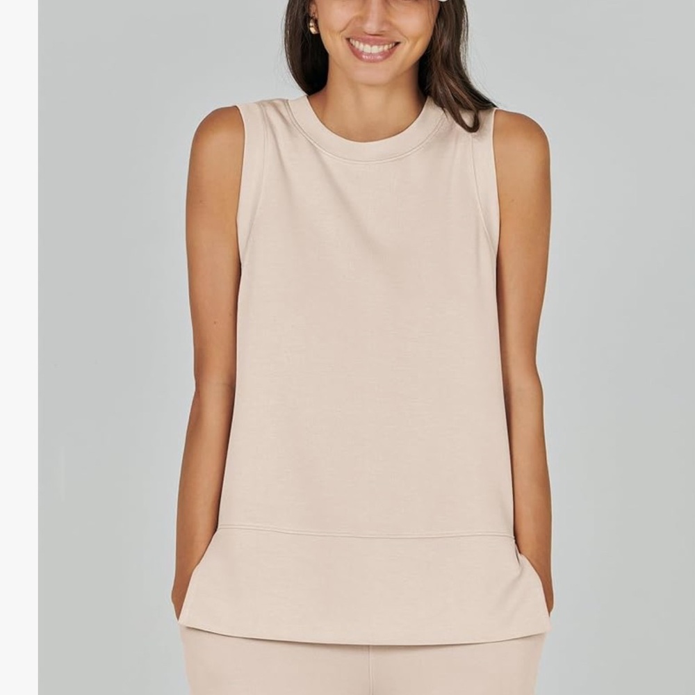 NWT 2PC TRAVEL ‘APRICOT’ BEIGE SET-S - Picture 13 of 17